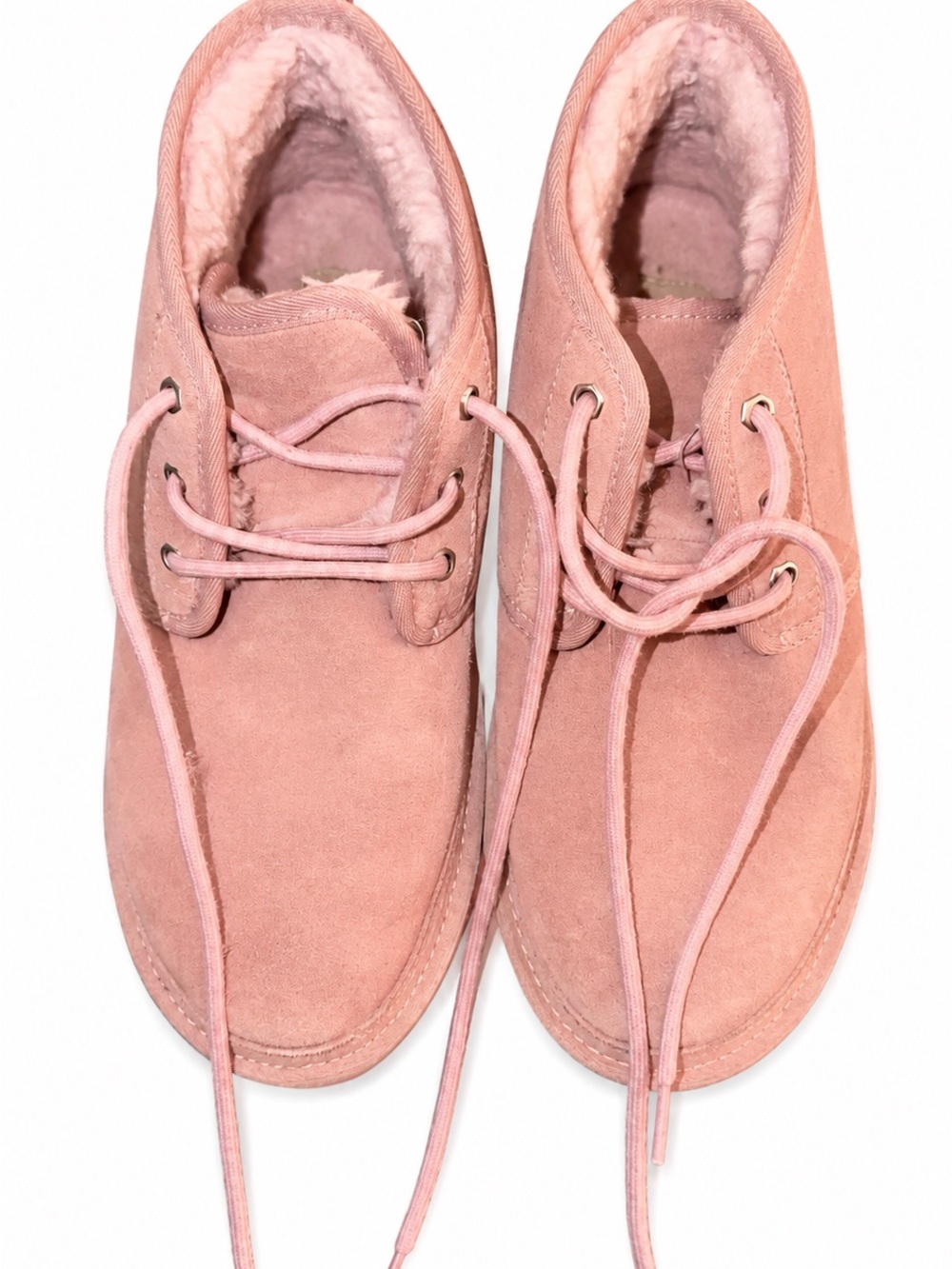 UGG Pink Suede Chukka Boots – Women’s US 10 / EU 41